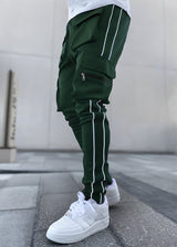 Green Reflective Cargo Trackpants