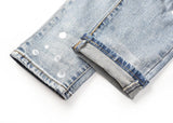 Patched Denim Jeans